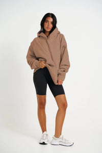 Unisex Roman Oversize Hoodie Choc