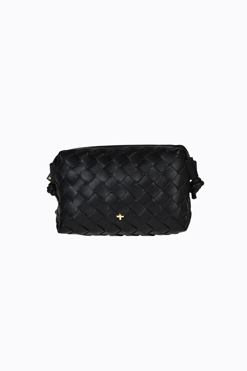 Xena Woven Bag Black/Gold