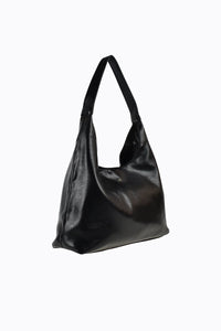 Jami Slouch Tote Black Crinkle