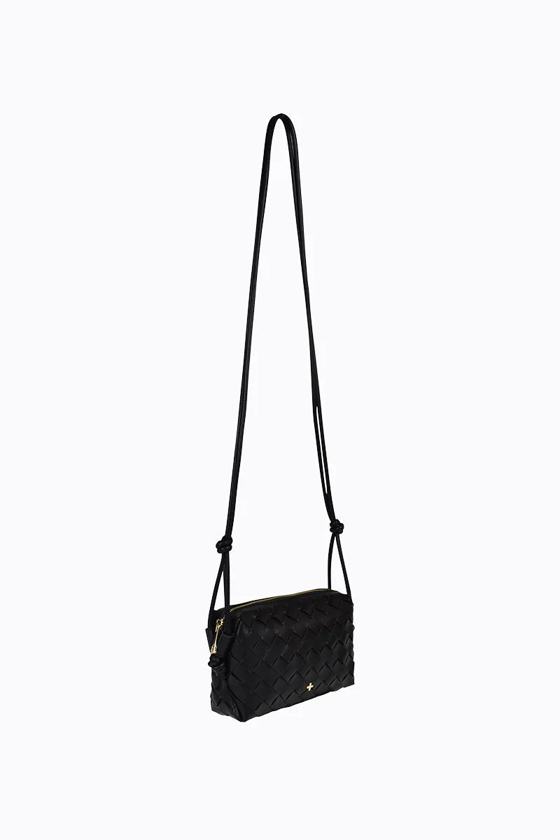 Xena Woven Bag Black/Gold