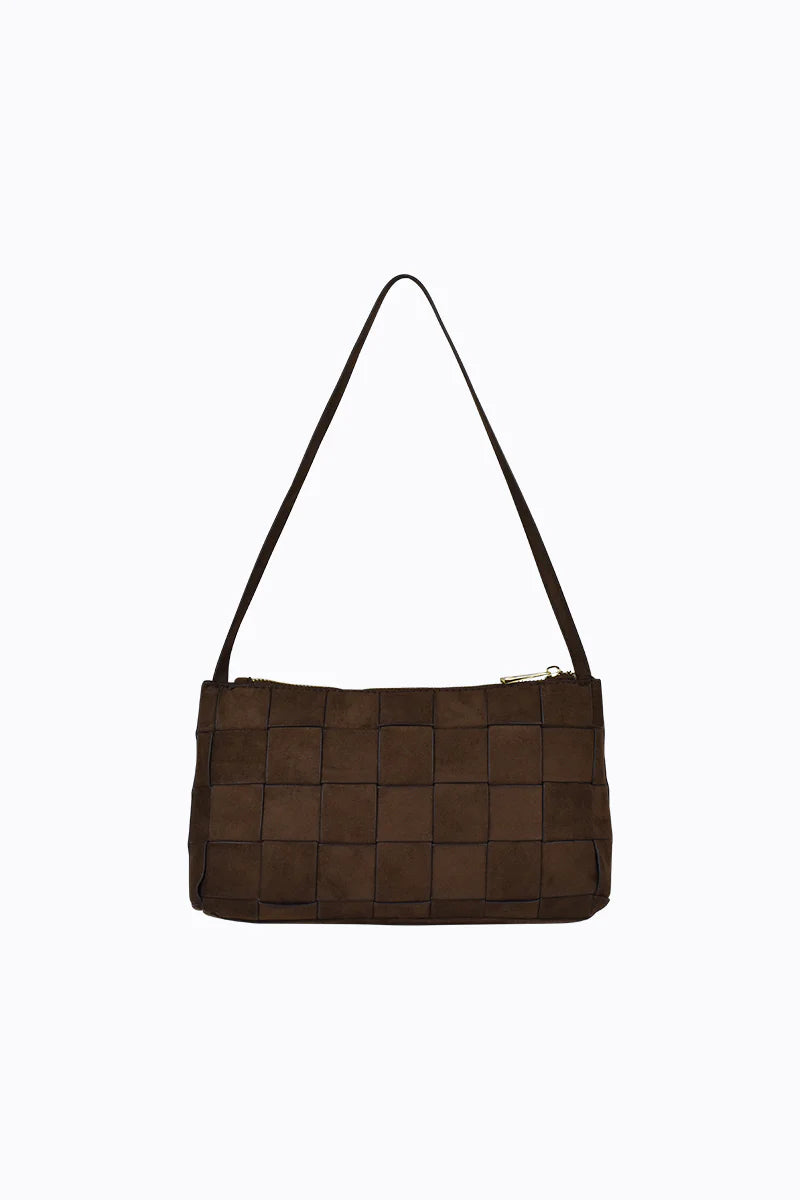 Portia Woven Shoulder Bag