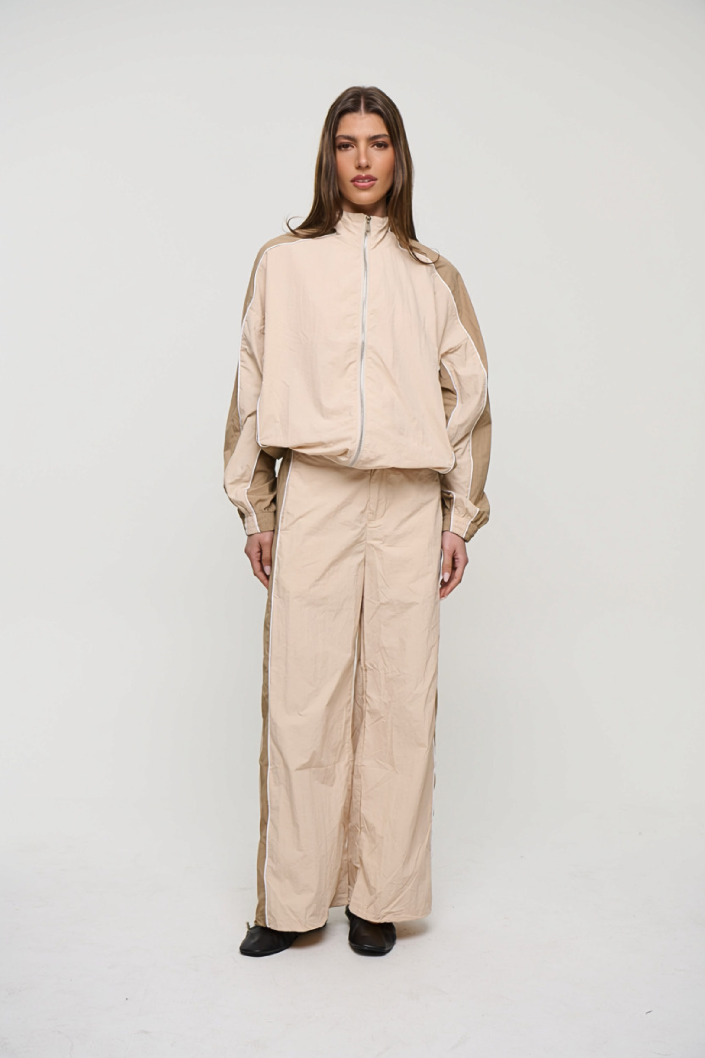 Cleo Windbreaker Beige