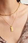 Idie Pendant Gold Plated Necklace