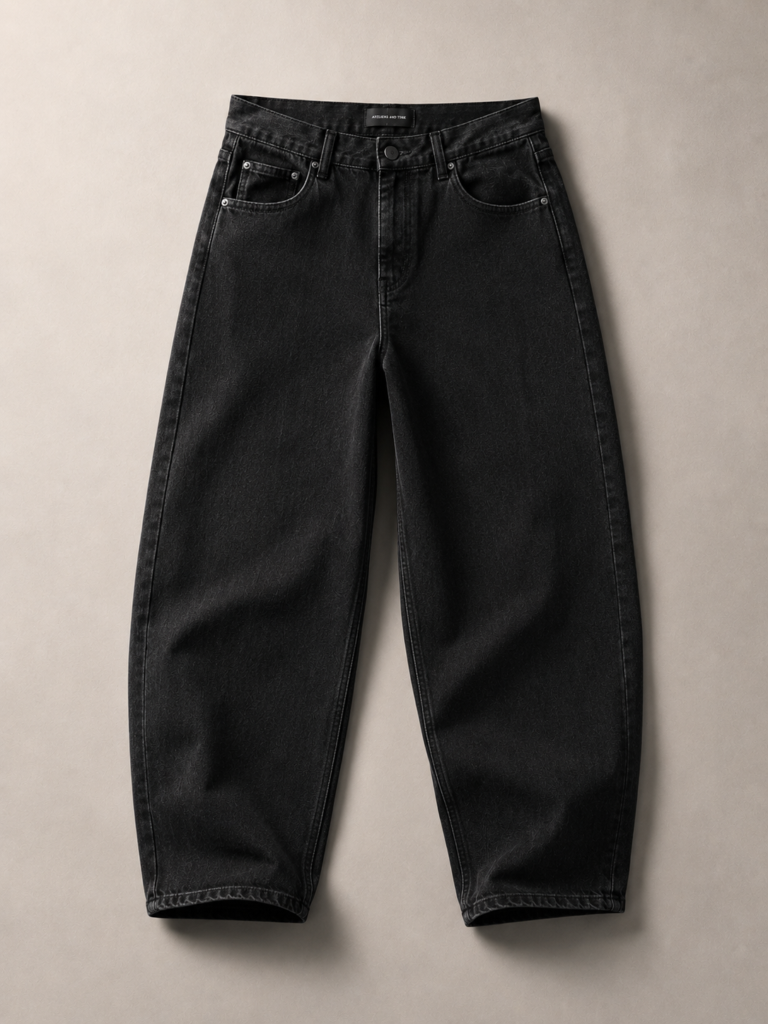 Kyle Wide Denim Black