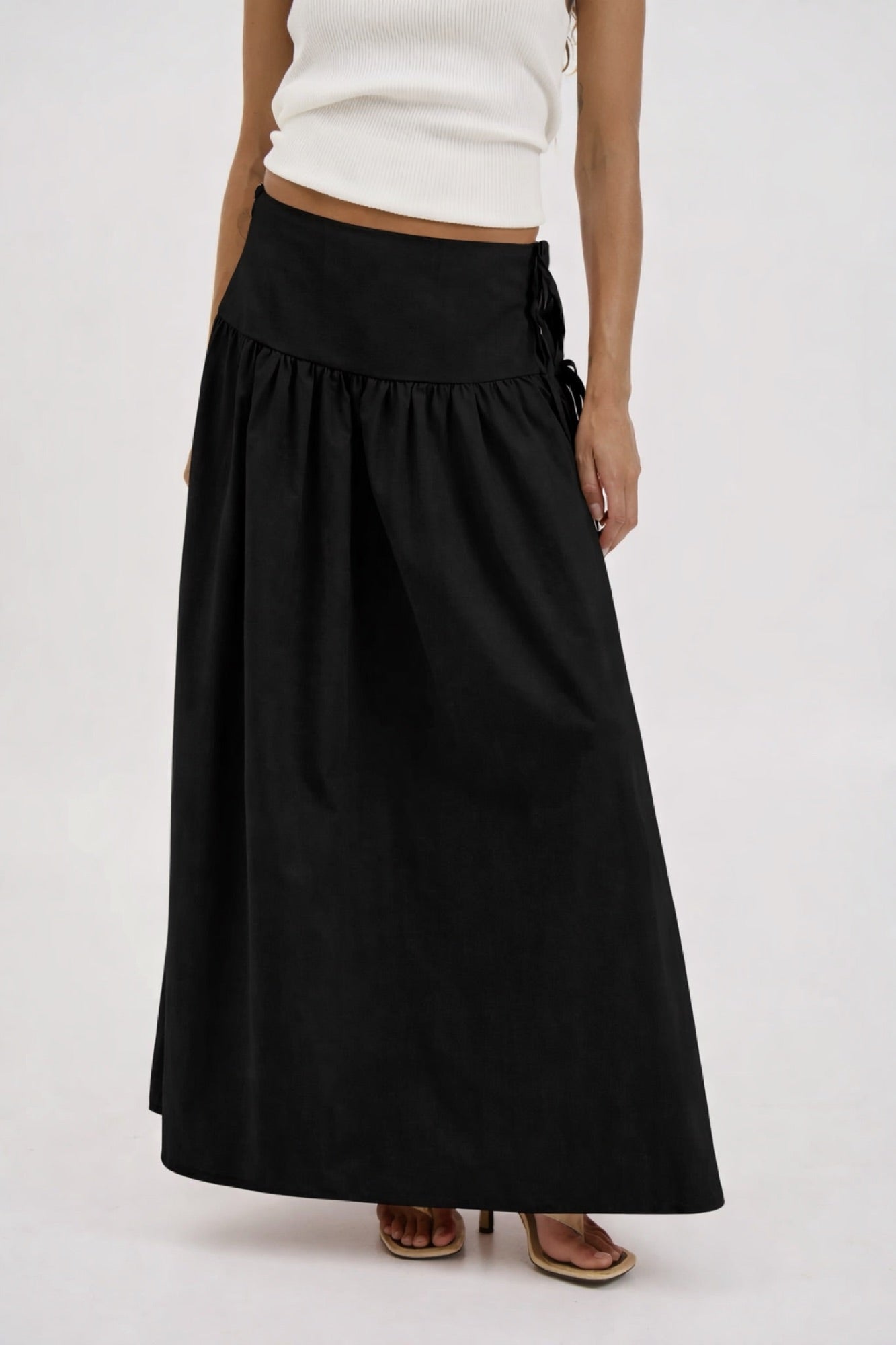 Minnie Maxi Skirt Black