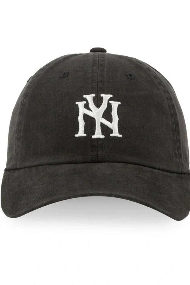 NY Raglan Wash Icon Logo Cap Black