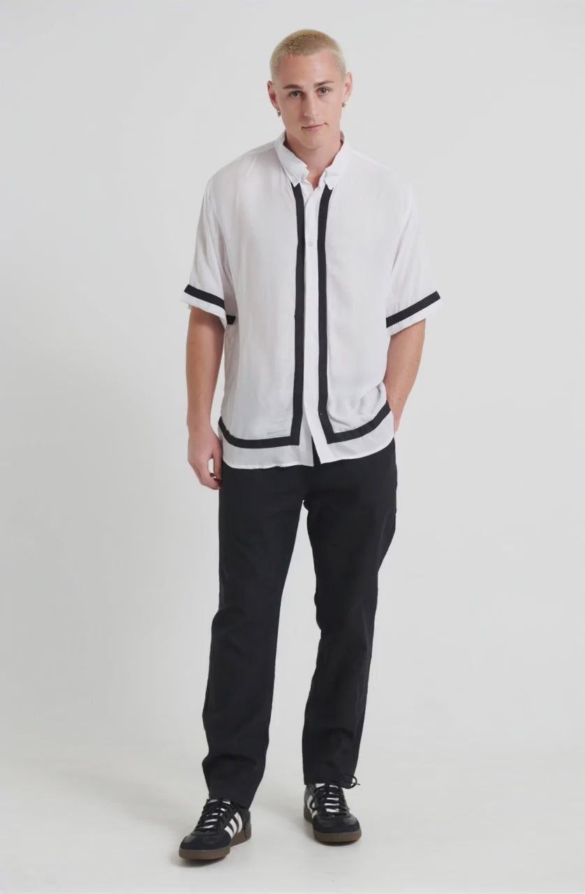 NTH Linen Pant Black - AI Generated