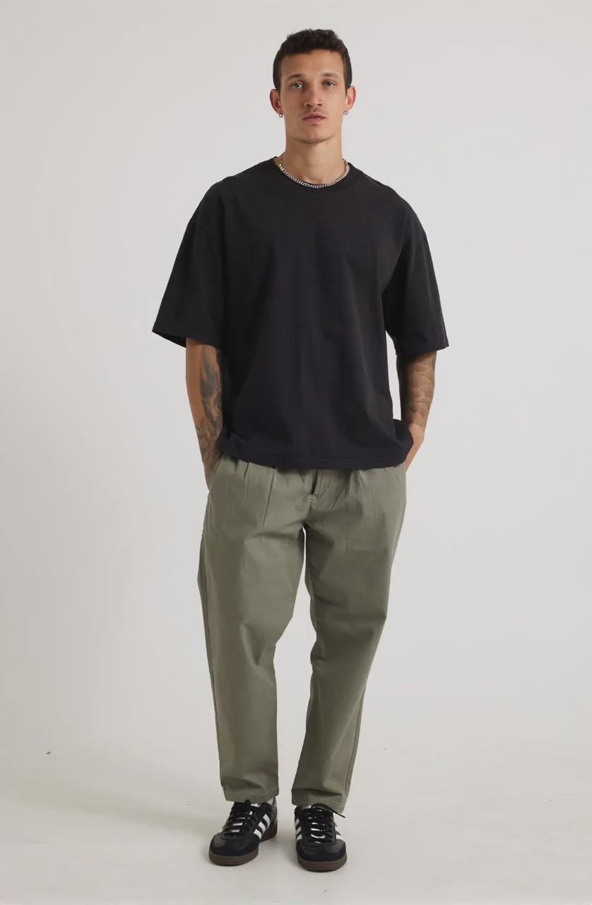 Premium Heavyweight Tee Black - AI Generated