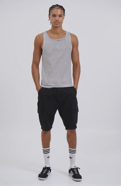 Ryder Baggy Short Black - AI Generated