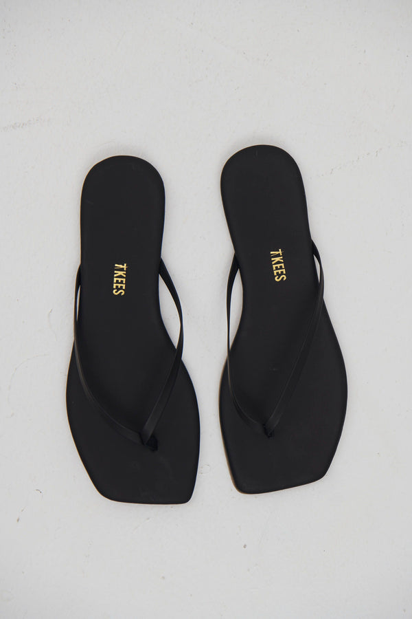 Square Toe Lily Black