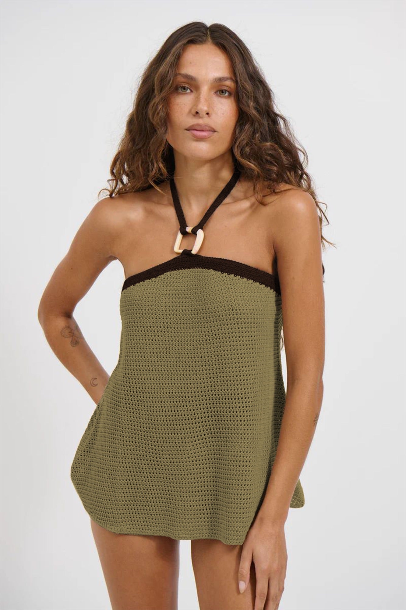 Melody Top Khaki
