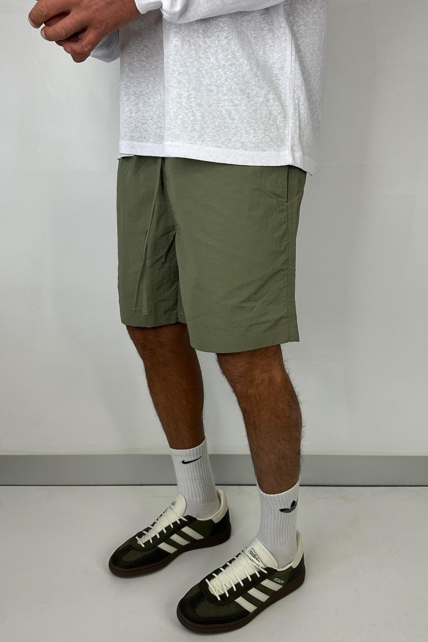 Nylon Walk Short Khaki
