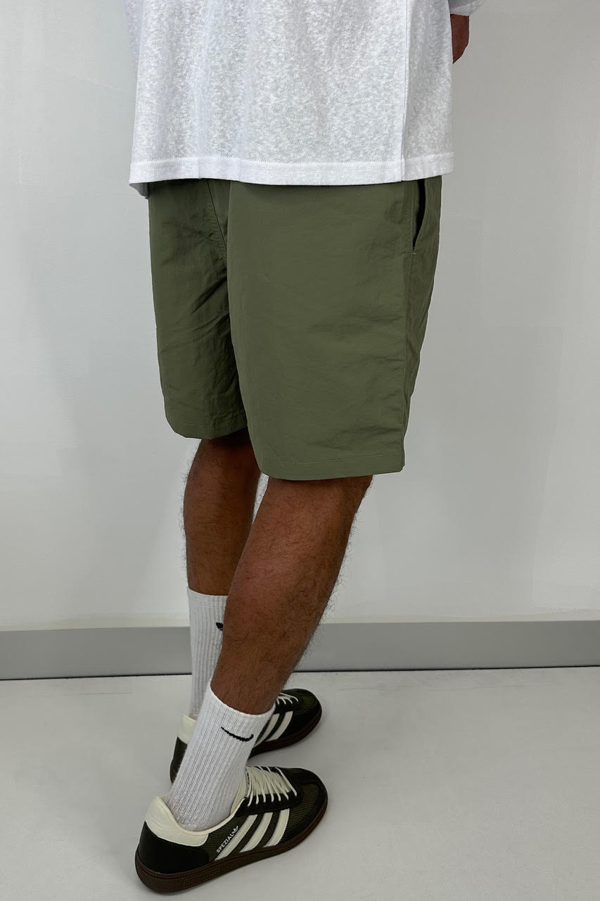 Nylon Walk Short Khaki