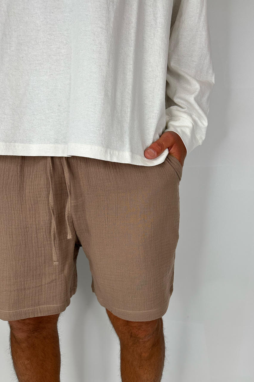 Tyler Texture Short Chocolate