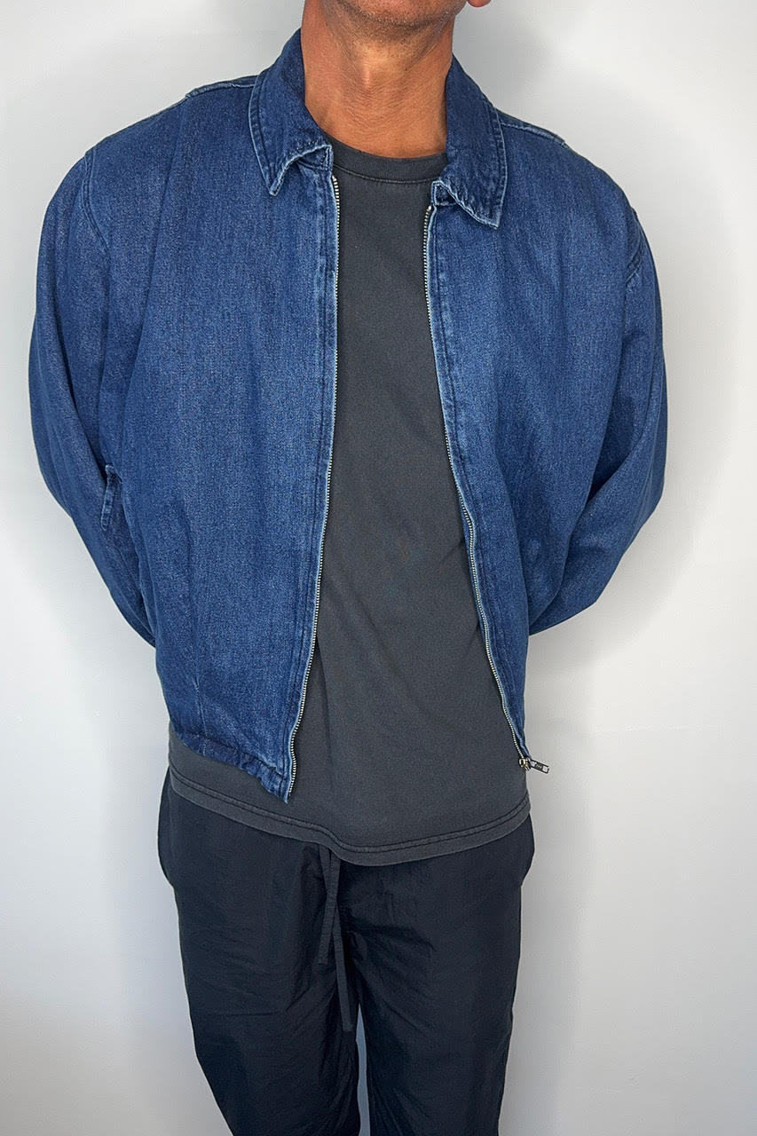 Denim Drop Shoulder Indigo