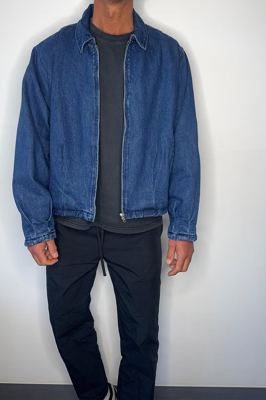 Denim Drop Shoulder Indigo