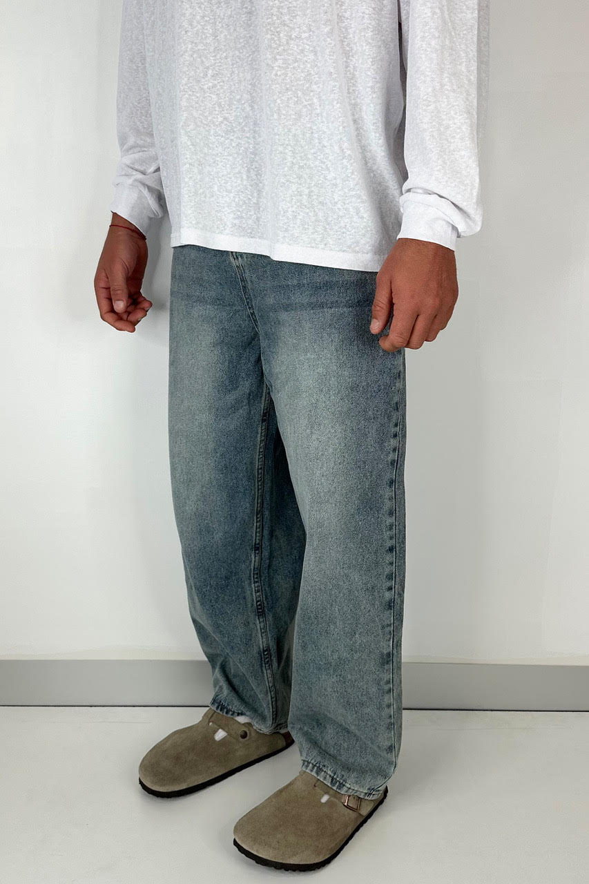 Newtown Baggy Denim Light Blue