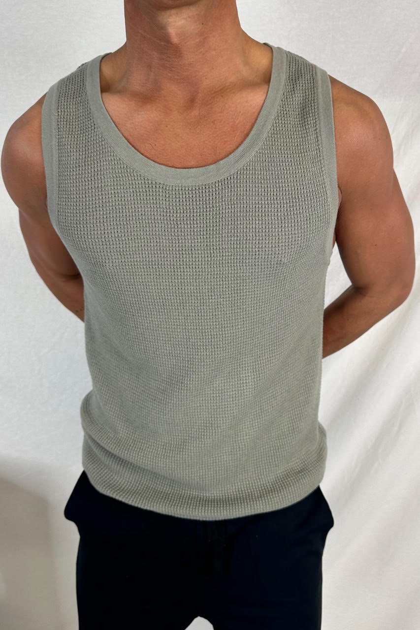 NTH Knit Tank Army