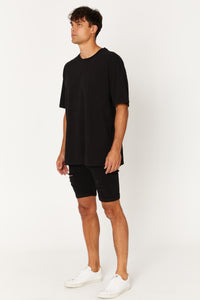 Relaxed Tee Stone Black