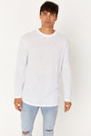 NTH Linen Long Sleeve White