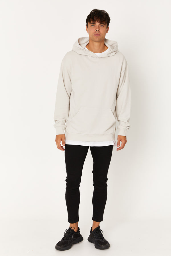 Luke Soft Hoody Cotton Putty