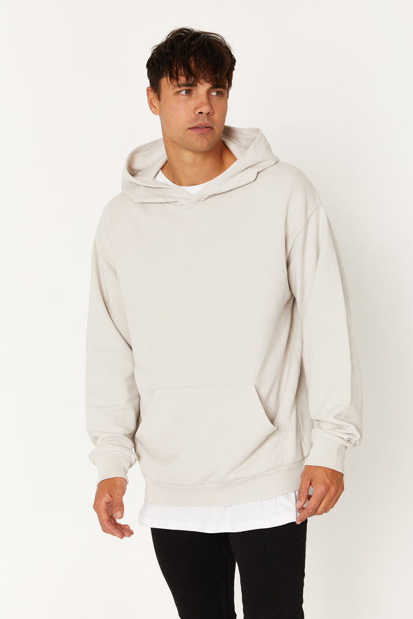 Luke Soft Hoody Cotton Putty