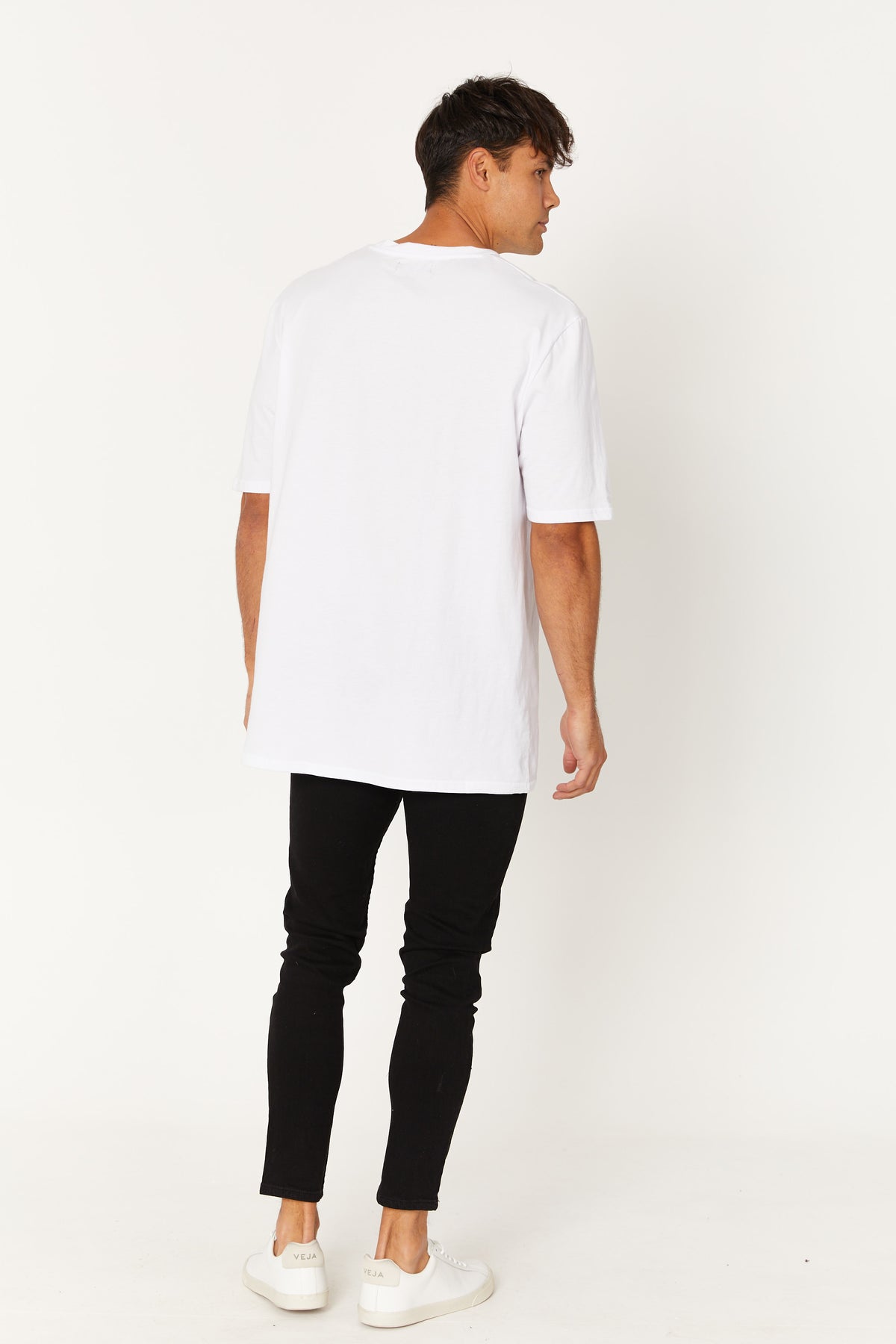 Washed Tee Sampson Melbourne White