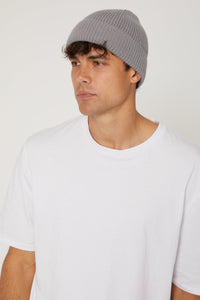 Folded Beanie Grey - Gift