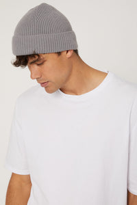 Folded Beanie Grey - Gift