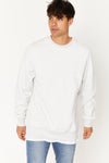 Washed Sweater White Marble