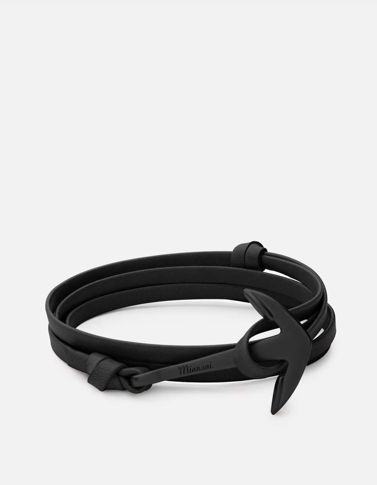 Miansai Anchor Rope Noir Black