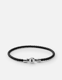 Miansai Nexus Leather Bracelet Black