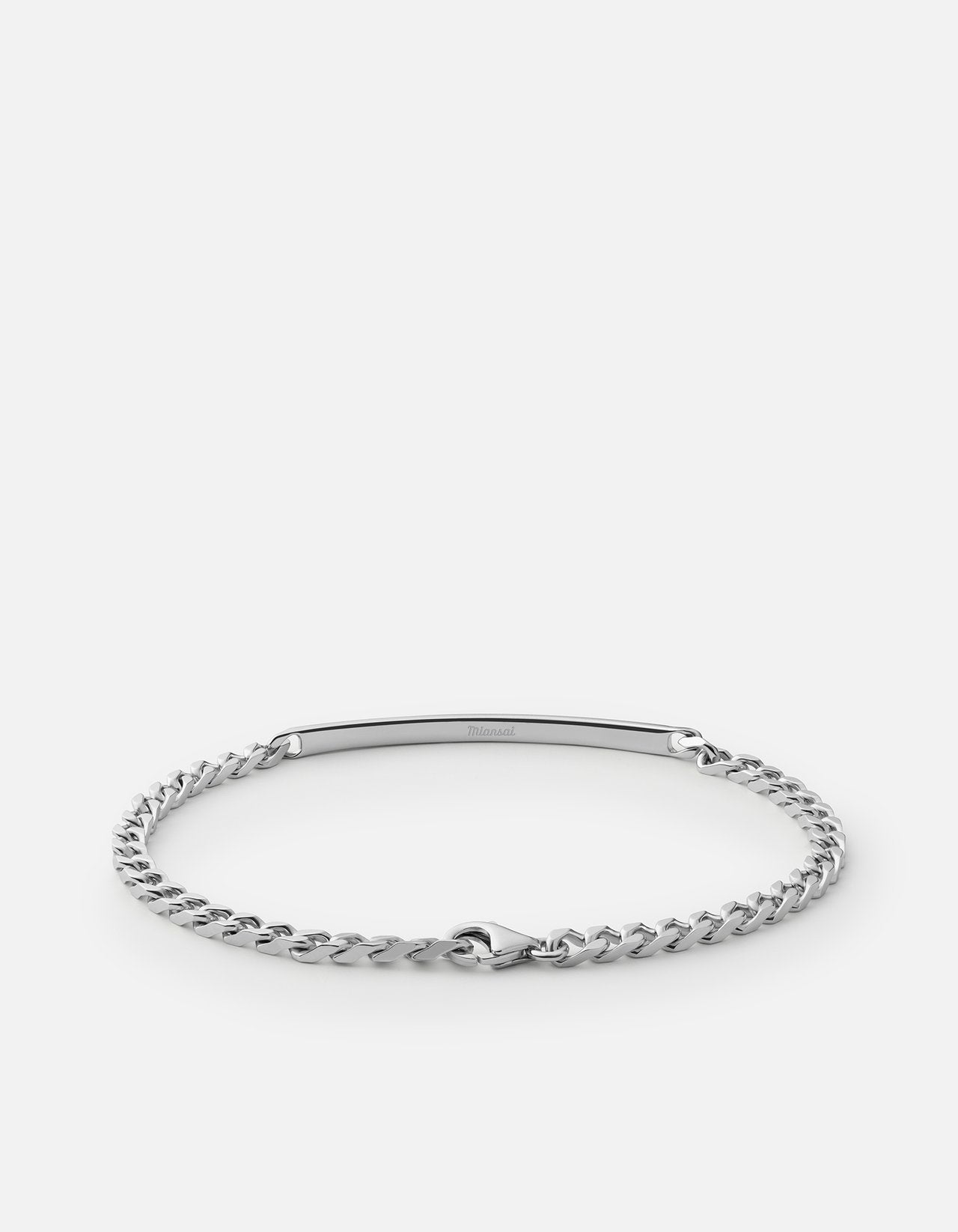 Miansai ID Chain Bracelet Sterling Silver