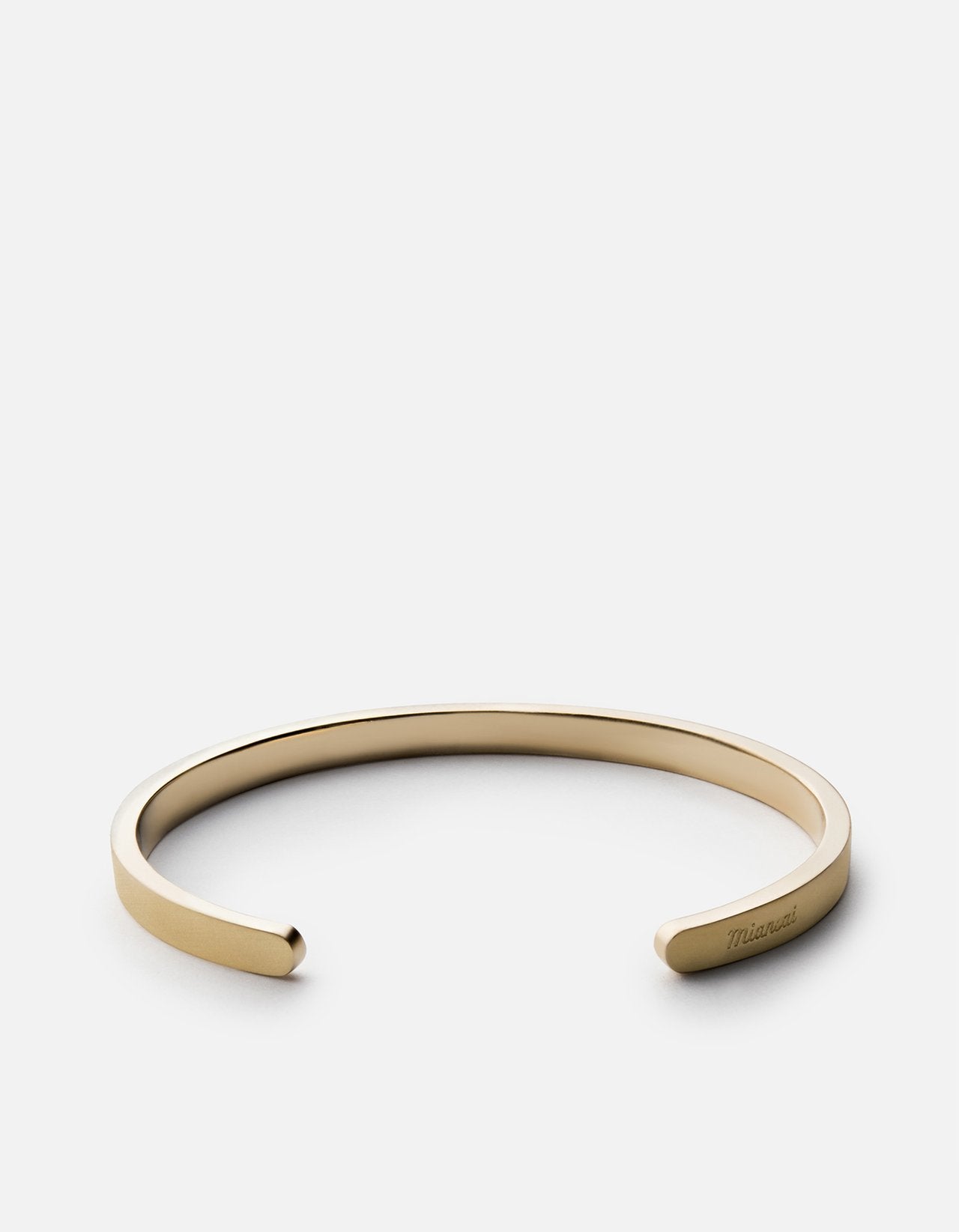 Miansai Singular Cuff Matte Brass