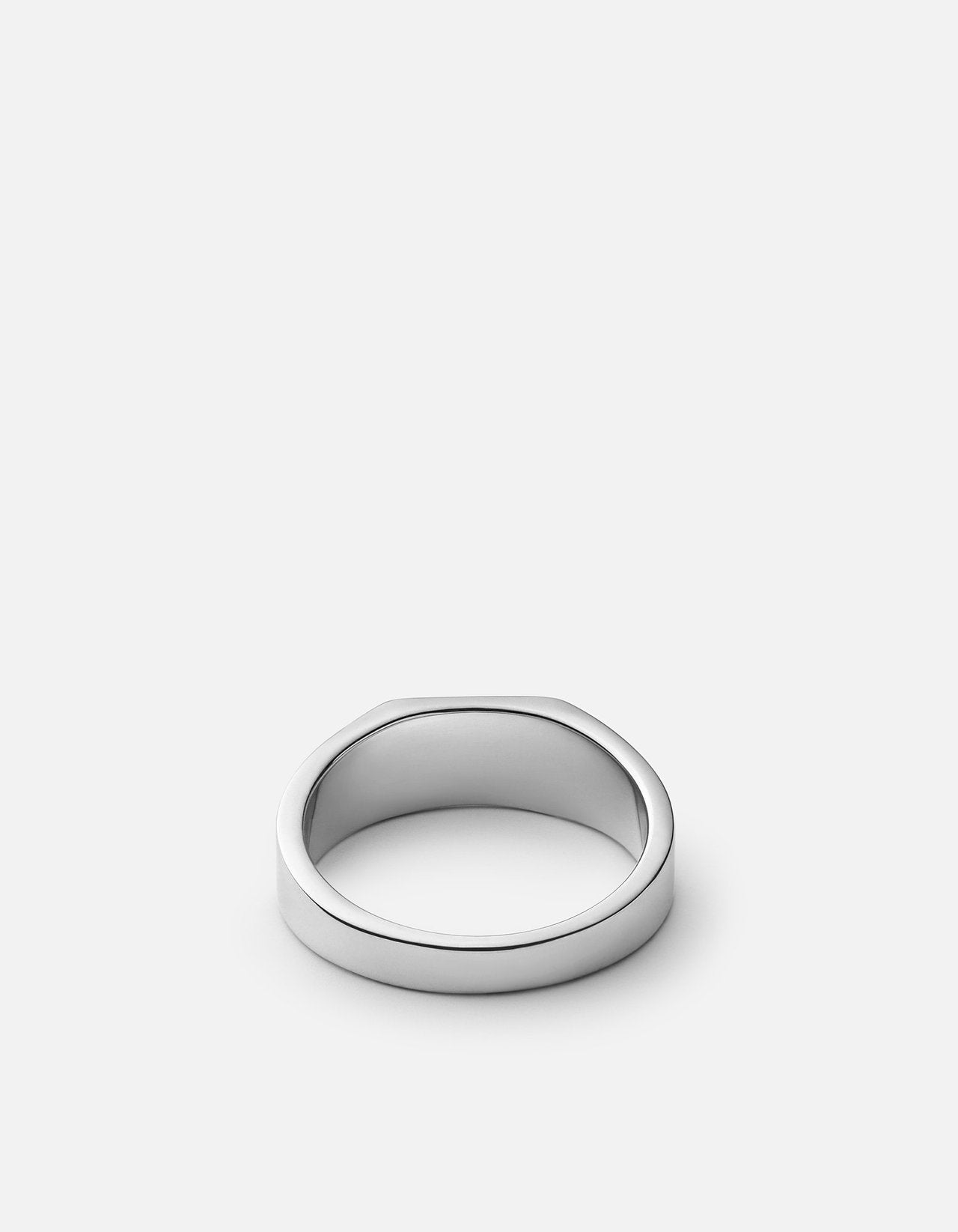 Miansai Geo Signet Ring Sterling Silver