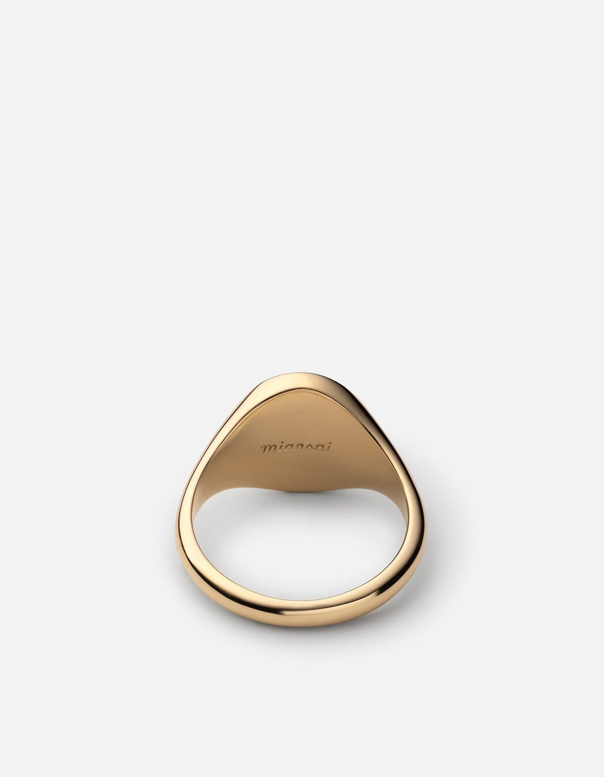 Miansai Fortuna Ring Gold Vermeil/Gray