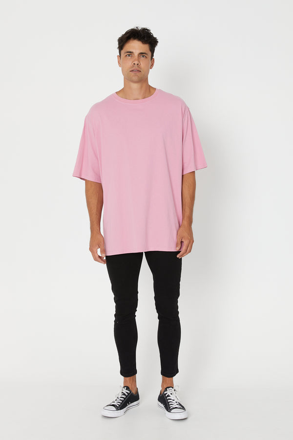 Oversize Crew Tee Lilac