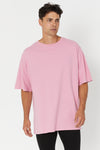 Oversize Crew Tee Lilac