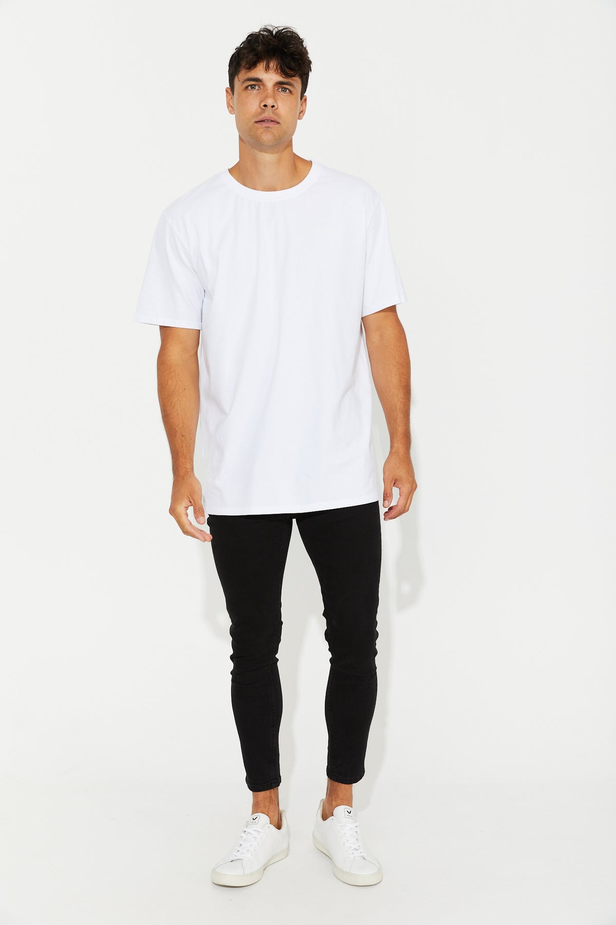 Northsider 3D Logo Tee White