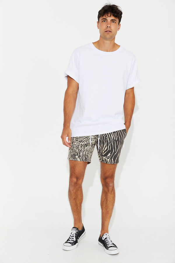 Nolan Drawstring Trunk Cotton Tiger