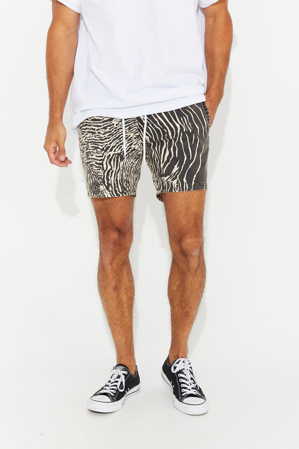 Nolan Drawstring Trunk Cotton Tiger