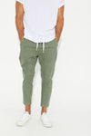 Pierce Drop Crotch Pant Cotton Khaki