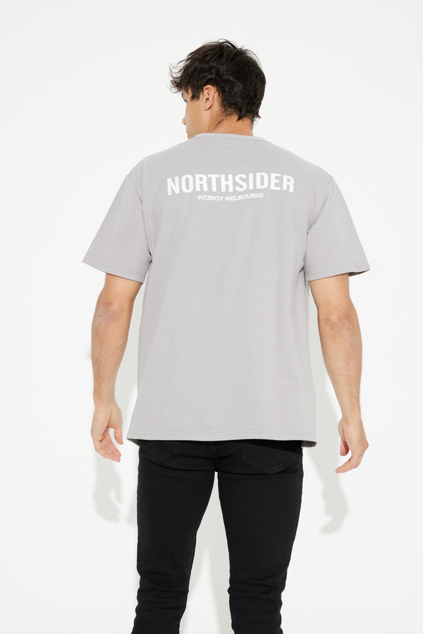 NTH Crew Tee Heavyweight Cotton Grey