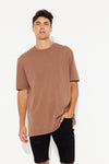 Bradley Crew Tee Cotton Choc