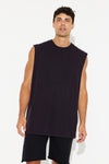 Heavyweight Tank Cotton Wash Black