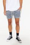 Nolan Drawstring Trunk Cotton Leopard