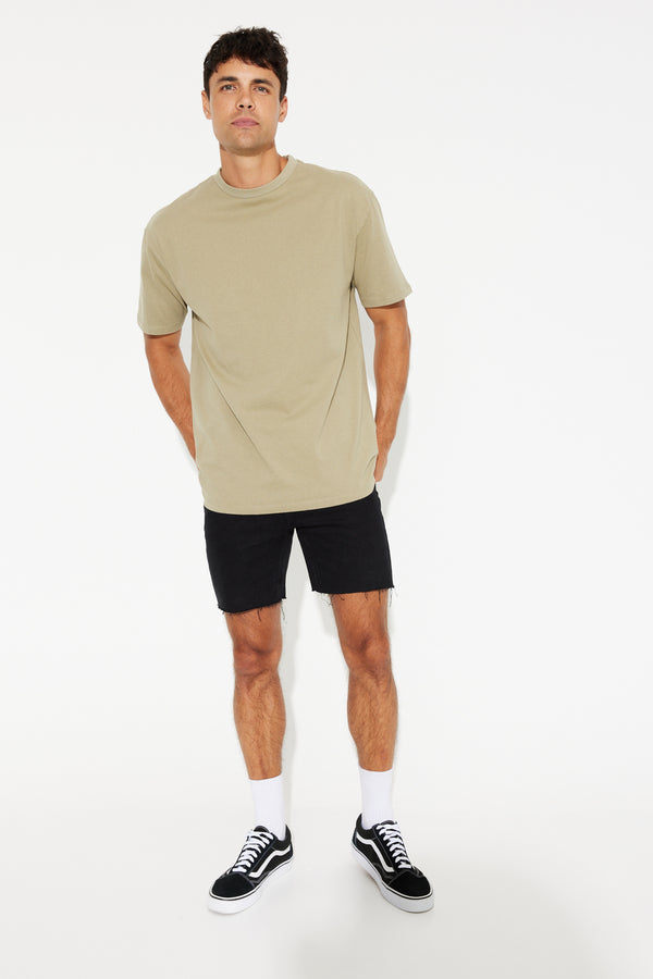 NTH Heavyweight Tee Cotton Khaki