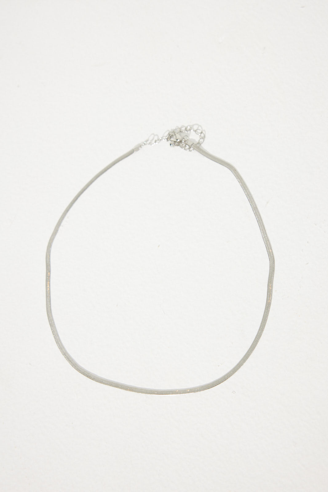 NTH Snake Chain Necklace Silver