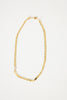 Flat Mariner Chain Necklace Gold