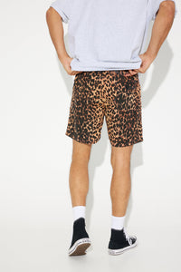 Karl Printed Short Leopard - SALE